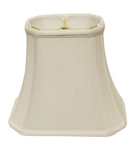 White Monay Shantung Silk Bell Lamp Shade