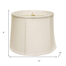 White Linen Drum Lamp Shade