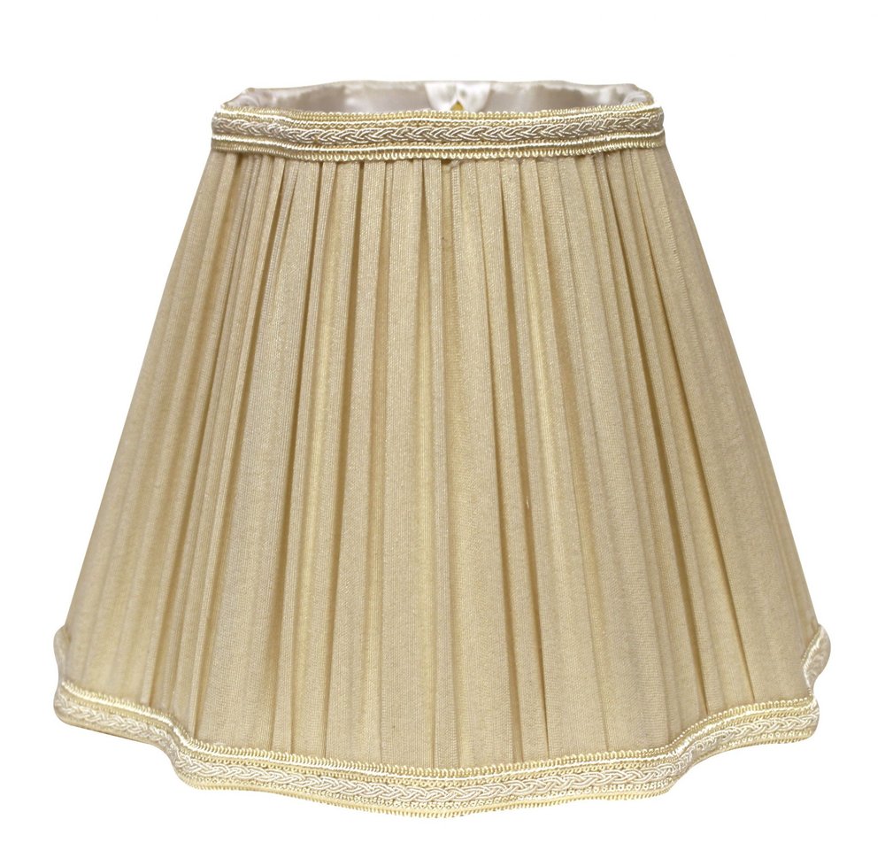 Taupe Shantung Silk Square Lamp shade 12
