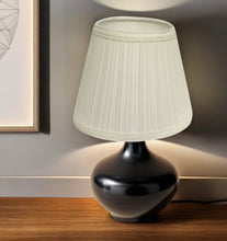White Broadcloth Empire Lamp Shade