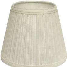 White Broadcloth Empire Lamp Shade