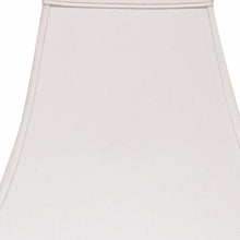 White No Slub Innsbruck Square Lamp Shade