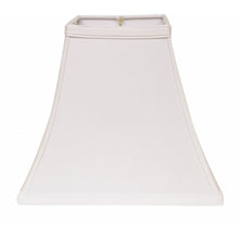 White No Slub Innsbruck Square Lamp Shade