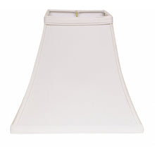 10" White Square Bell No Slub Lampshade