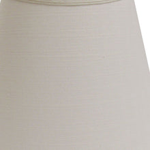White Linen Empire Lamp Shade