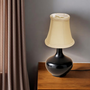 5" Inherent Set of 6 Slanted Chandelier Pongee Silk Lampshades