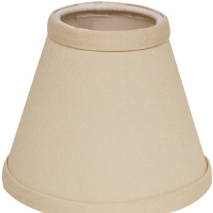 4" Slate Grey Set of 6 Chandelier No Slub Lampshades