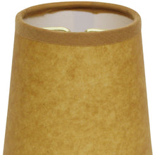 5" Canvas Set of 6 Chandelier Kraft Paper Lampshades
