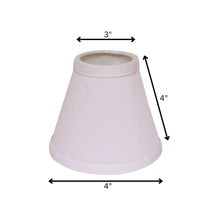 White No Slub Innsbruck Empire Lamp Shade