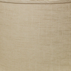 Light Yellow Linen Drum Lamp Shade