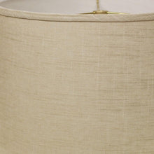 Light Yellow Linen Drum Lamp Shade