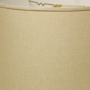 Beige Linen Drum Lamp Shade