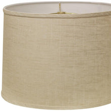 Light Yellow Linen Drum Lamp Shade