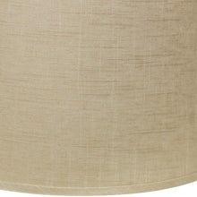 Light Yellow Linen Drum Lamp Shade