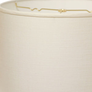 16" Dark Wheat Throwback Drum Linen Lampshade