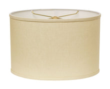 Beige Linen Oval Lamp Shade