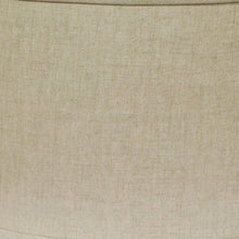 14" Dark Wheat Throwback Oval Linen Lampshade