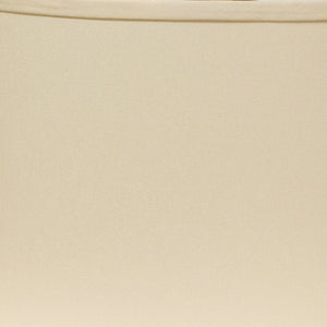 16" Ivory Throwback Oval No Slub Lampshade
