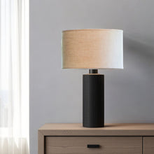 16" Light Wheat Throwback Oval Linen Lampshade