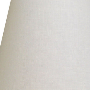 8" Parchment Biege Hardback Empire Linen Lampshade