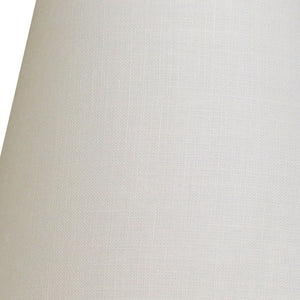 8" Parchment Biege Hardback Empire Linen Lampshade