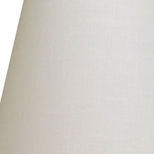 8" Parchment Biege Hardback Empire Linen Lampshade