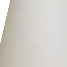 8" Parchment Biege Hardback Empire Linen Lampshade