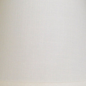 8" Parchment Biege Hardback Empire Linen Lampshade