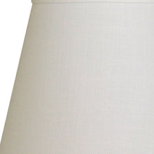 8" Parchment Biege Hardback Empire Linen Lampshade