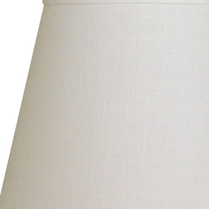 8" Parchment Biege Hardback Empire Linen Lampshade