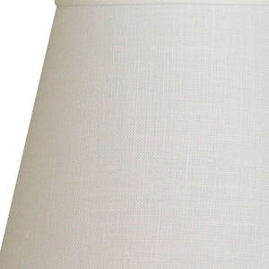 8" Parchment Biege Hardback Empire Linen Lampshade