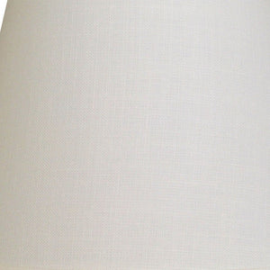 8" Parchment Biege Hardback Empire Linen Lampshade