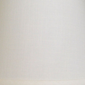 8" Parchment Biege Hardback Empire Linen Lampshade
