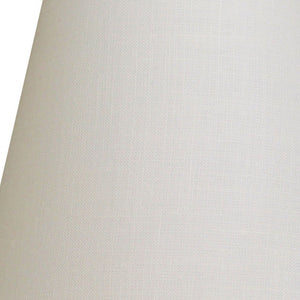 8" Parchment Biege Hardback Empire Linen Lampshade