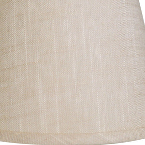 10" Light Wheat Hardback Empire Linen Lampshade