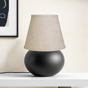 10" Light Wheat Hardback Empire Linen Lampshade