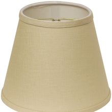 10" Parchment Biege Hardback Empire Linen Lampshade
