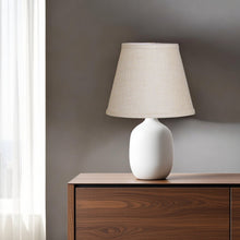 10" Dark Wheat Hardback Empire Linen Lampshade