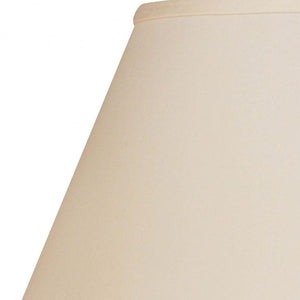 12" Ivory Premium Empire Slanted No Slub Lampshade