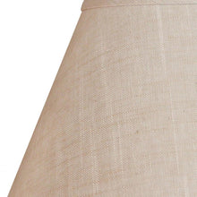 12" Light Wheat Premium Empire Slanted Linen Lampshade