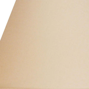 12" Parchment Biege Premium Empire Slanted Linen Lampshade