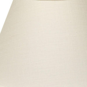 12" Dark Wheat Premium Empire Slanted Linen Lampshade