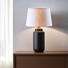 14" Parchment Biege Rounded Empire Slanted Linen Lampshade