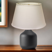 18" White Rounded Empire Slanted No Slub Lampshade