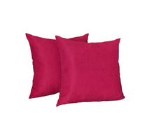 Set of Two 22" Pink Throw Pillow Covers