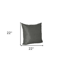 Set of Four Gray Throw Pillow Cover