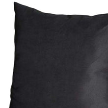 Set of Four 22" Black Throw Pillow Covers