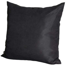 Set of Four 22" Black Throw Pillow Covers