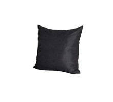 Set of Four 22" Black Throw Pillow Covers