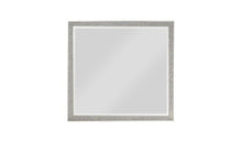 36" Square Wood Framed Mounted Dresser Mirror